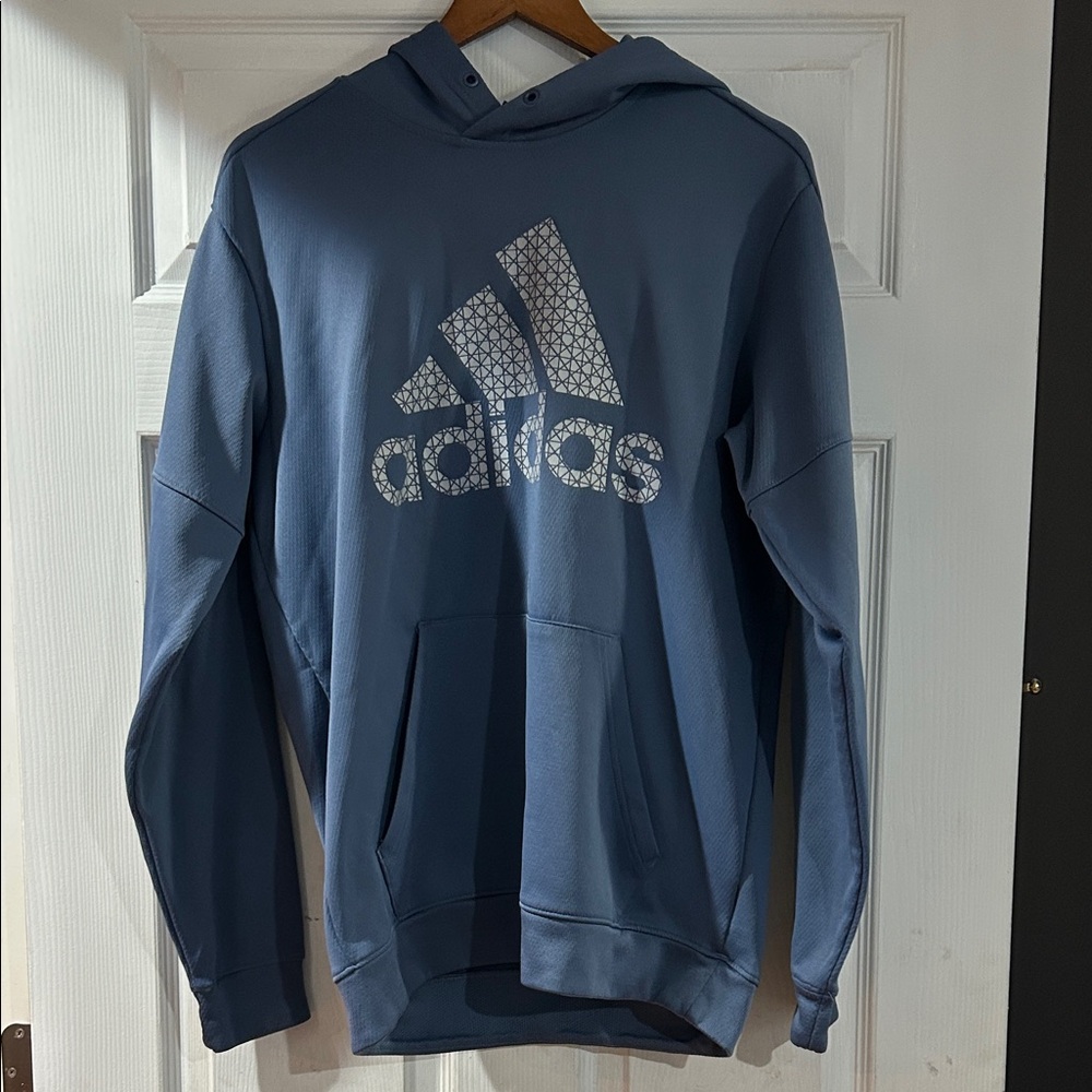Adidas Men's sz L Hoodie in Slate Blue